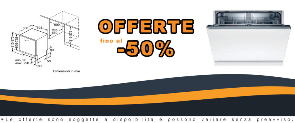 Bosch SMV2ITX16E Serie 2, lavastoviglie da incasso con Home Connect