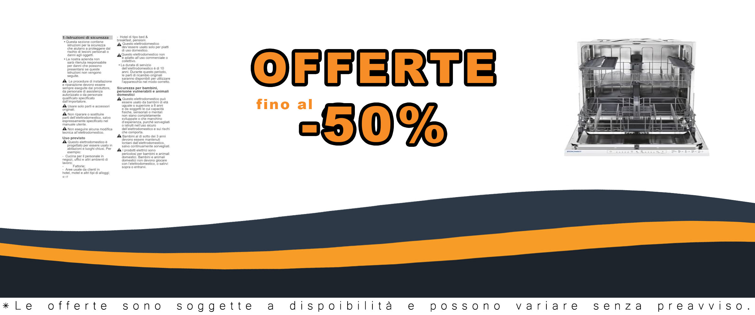 ZEROWATT Lavastoviglie ZWI3E53E0W ad incasso con 13 coperti e classe energetica E  