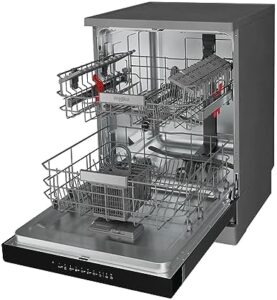 Whirlpool Lavastoviglie in acciaio inox con grande capienza e tecnologia avanzata  