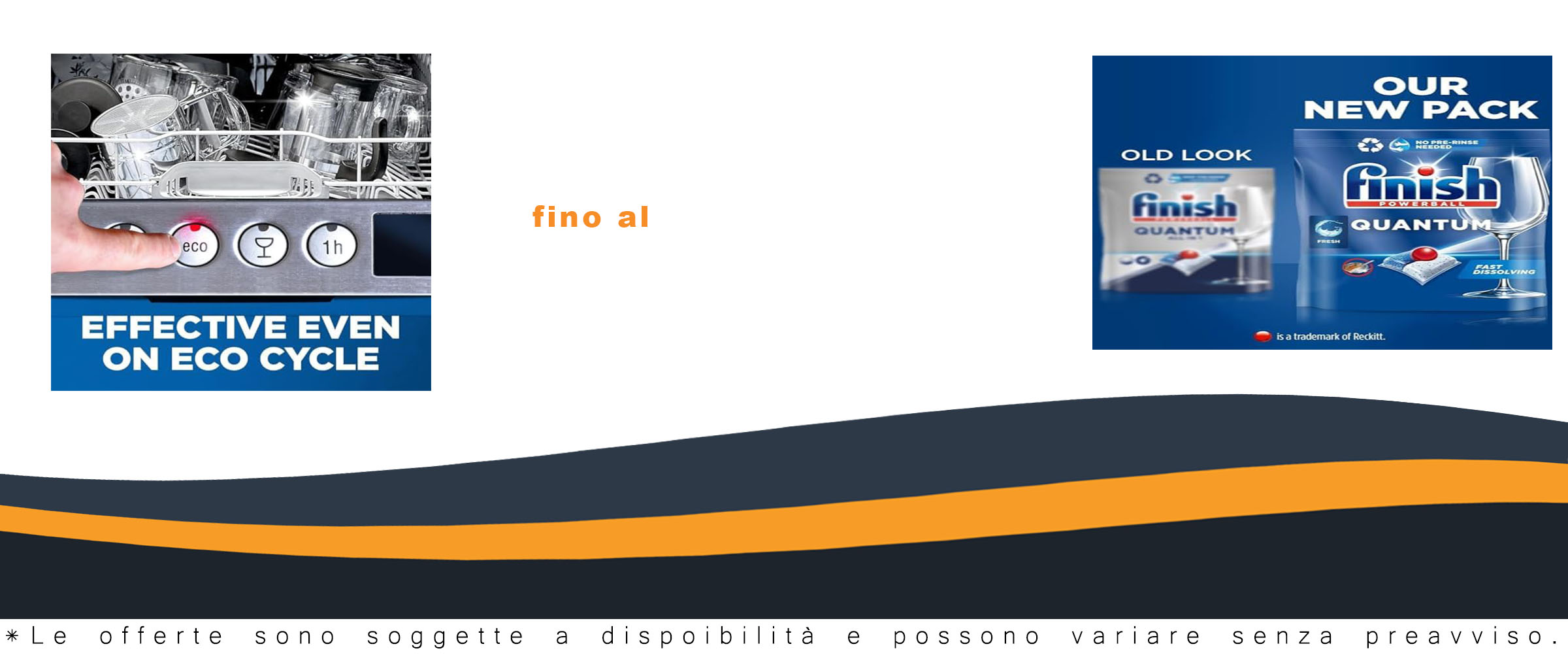 Immagine di pastiglie Finish Quantum Infinity Shine con confezione da 3 x 100 per lavastoviglie