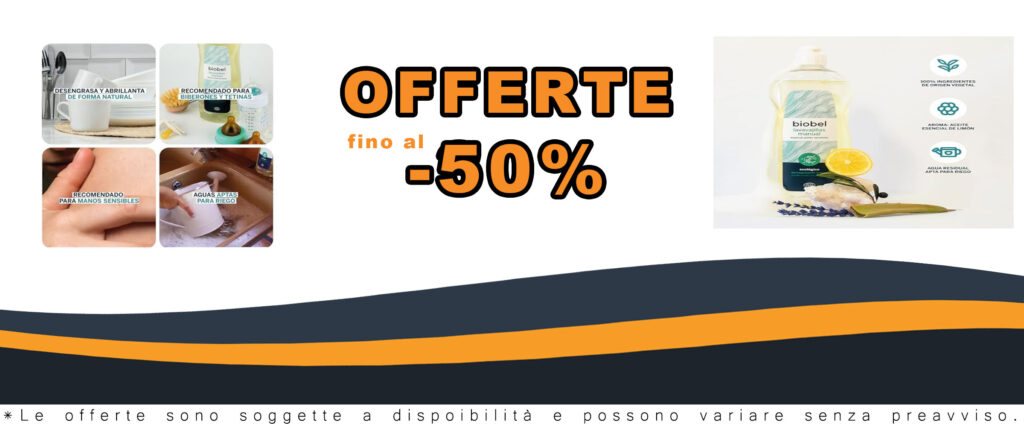 BioBel Lavastoviglie Manuale 100% Naturale, ideale per pelli sensibili e utensili da cucina, con aroma di limone