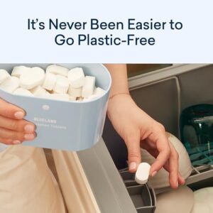 Immagine della confezione di Blueland Ricarica per Pastiglie di Detersivo per Lavastoviglie, ideale per una pulizia efficace e naturale senza plastica.