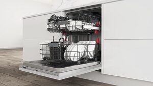 Whirlpool WRIC 3C26 P, Lavastoviglie silenziosa in acciaio inox, perfetta per famiglie numerose