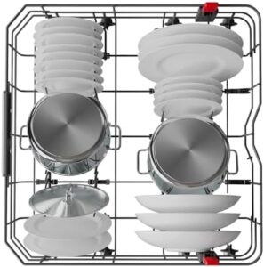 Lavastoviglie Bauknecht BUO 3O41 PLT X in acciaio inox, perfetta per cucine moderne