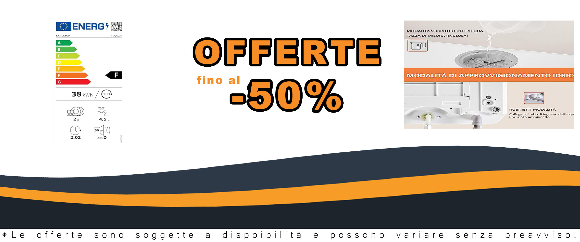 Karlxtom Lavastoviglie portatile bianca con display LED e controllo touch, ideale per spazi ridotti e con 6 programmi di lavaggio.