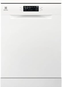 Electrolux Lavastoviglie ESA47200SW, 13 coperti, bianca, vista frontale, con cestello QuickLift e display del programma AirDry 300