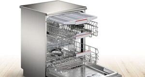 Lavastoviglie Bosch SMS6ZCI10E Serie 6 in acciaio inox, con PerfectDry e Home Connect