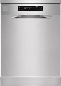 Lavastoviglie da 14 coperti inox, design moderno e performance elevate, perfetta per famiglie numerose.
