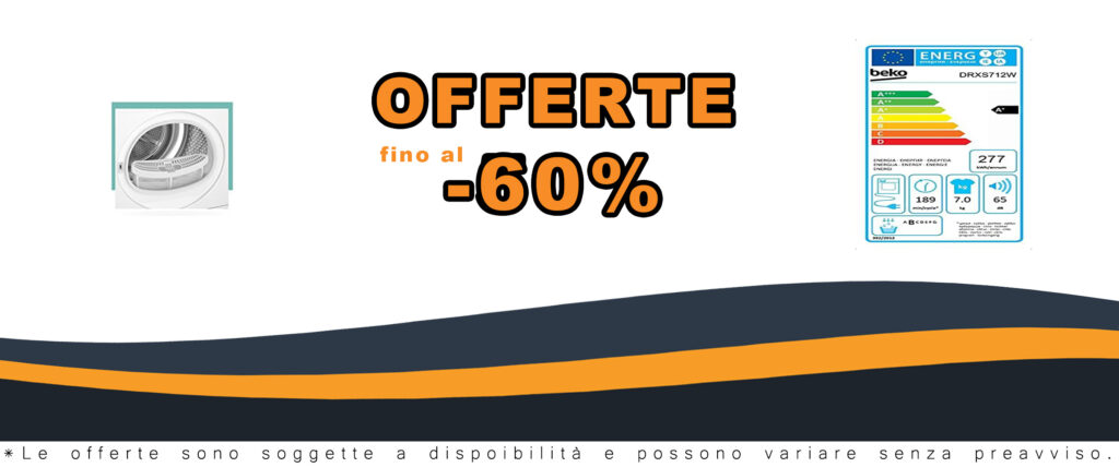 BEKO Asciugatrice Slim DRXS712W Young, 7 Kg, Classe A+, Pompa di calore, compatta e efficiente, perfetta per famiglie di piccole dimensioni.