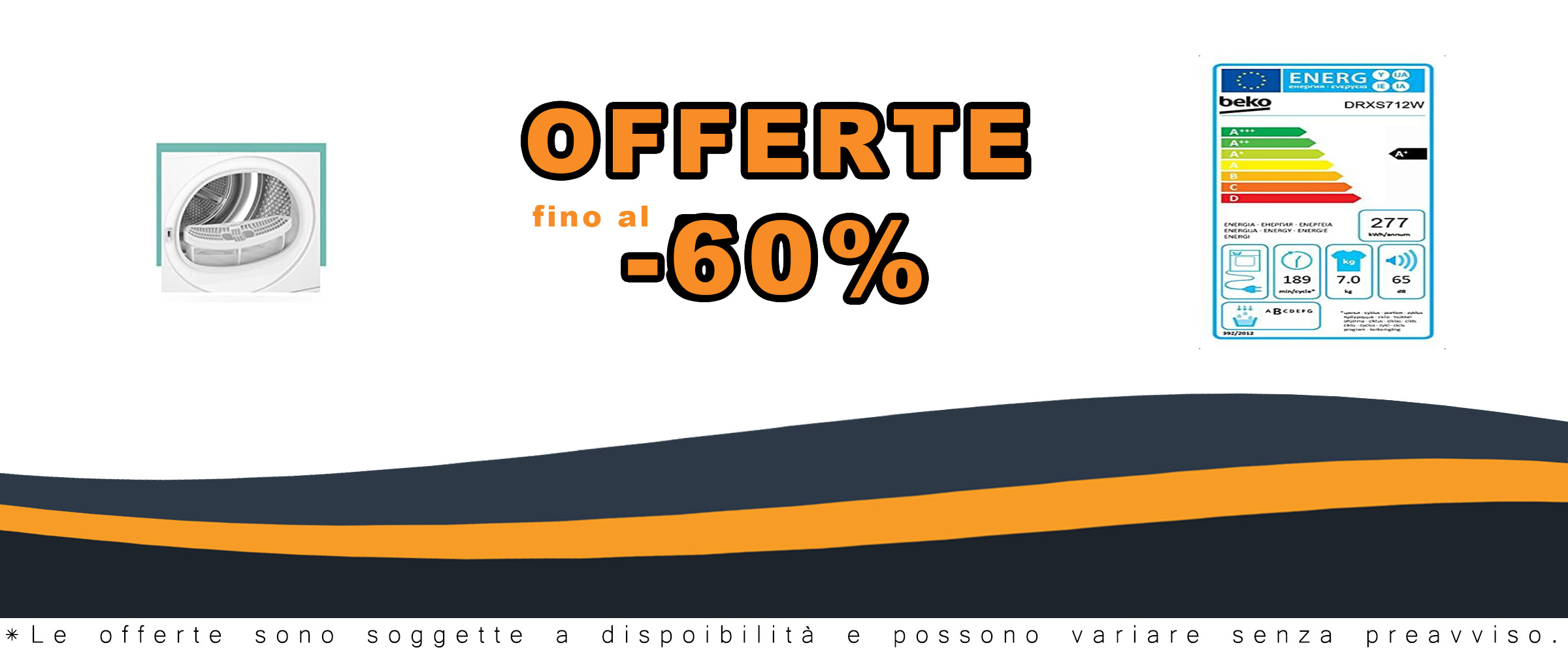 BEKO Asciugatrice Slim DRXS712W Young, 7 Kg, Classe A+, Pompa di calore, compatta e efficiente, perfetta per famiglie di piccole dimensioni.