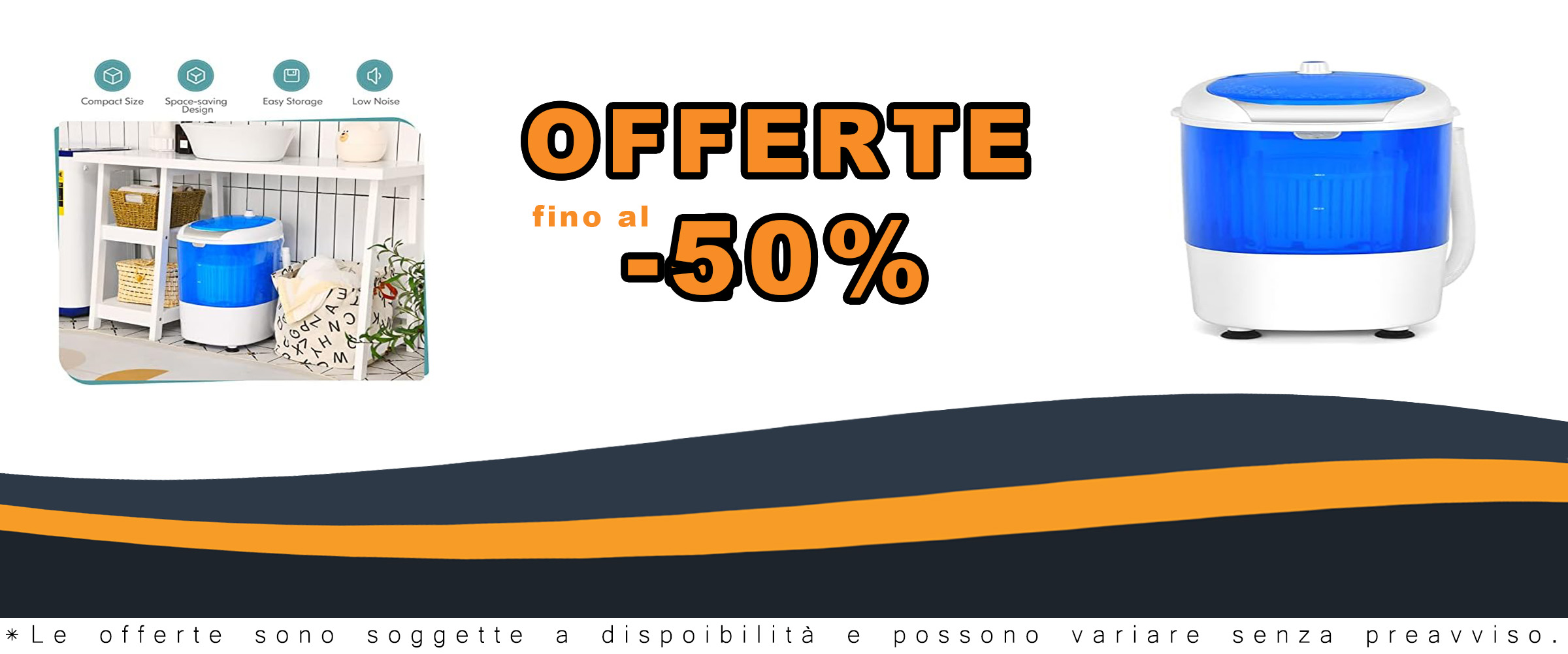 Mini lavatrice Giantex GX24977-PE in funzione, ideale per spazi ristretti come appartamenti e camper.