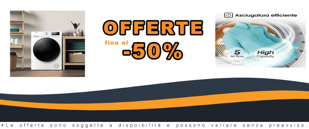 Asciugatrice Hisense DHQA902U con oblò nero e display grande, tecnologia Ion Tech e pompa di calore.