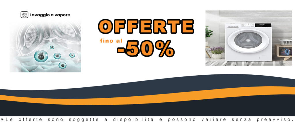 Hisense WDQE8014EVJM Lavasciuga 8+5 Kg con motore inverter, funzione vapore, e 15 programmi automatici, vista frontale
