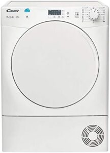 Candy CS C9LF-S Asciugatrice a carica frontale 9kg, classe energetica B, bianca.