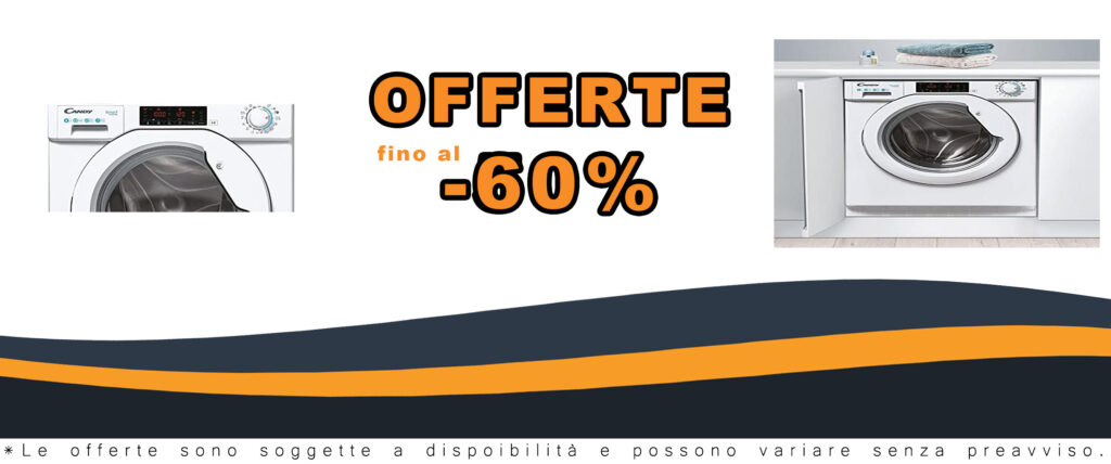 Lavatrice Candy CBW 48TWME-S con motore BPM Inverter, display touch e 15 programmi di lavaggio.