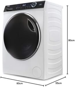 Haier I-Pro Serie 7 Lavatrice Slim 8 Kg, carica frontale, motore Direct Motion e programma Refresh 
