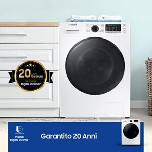 Immagine della Samsung Lavasciuga Crystal Clean WD90TA046BE/ET, 9+6 kg, Ecobubble, Vapore Igienizzante, Air Wash