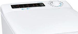Lavatrice Candy Smart CSTG 28TE/1-11 a carica dall'alto con tecnologia NFC, 8 kg di capacità, 1200 giri e cicli rapidi