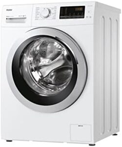 Haier Series 30 HW90-SB1230N Lavatrice bianca da 9 Kg, 1200 giri, con opzione vapore e trattamento antibatterico