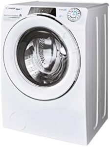 Lavasciuga Candy RapidÓ ROW 4966DWMCE/1-S, con WiFi, Bluetooth, motore inverter e capacità di 9+6 kg, perfetta per ogni famiglia