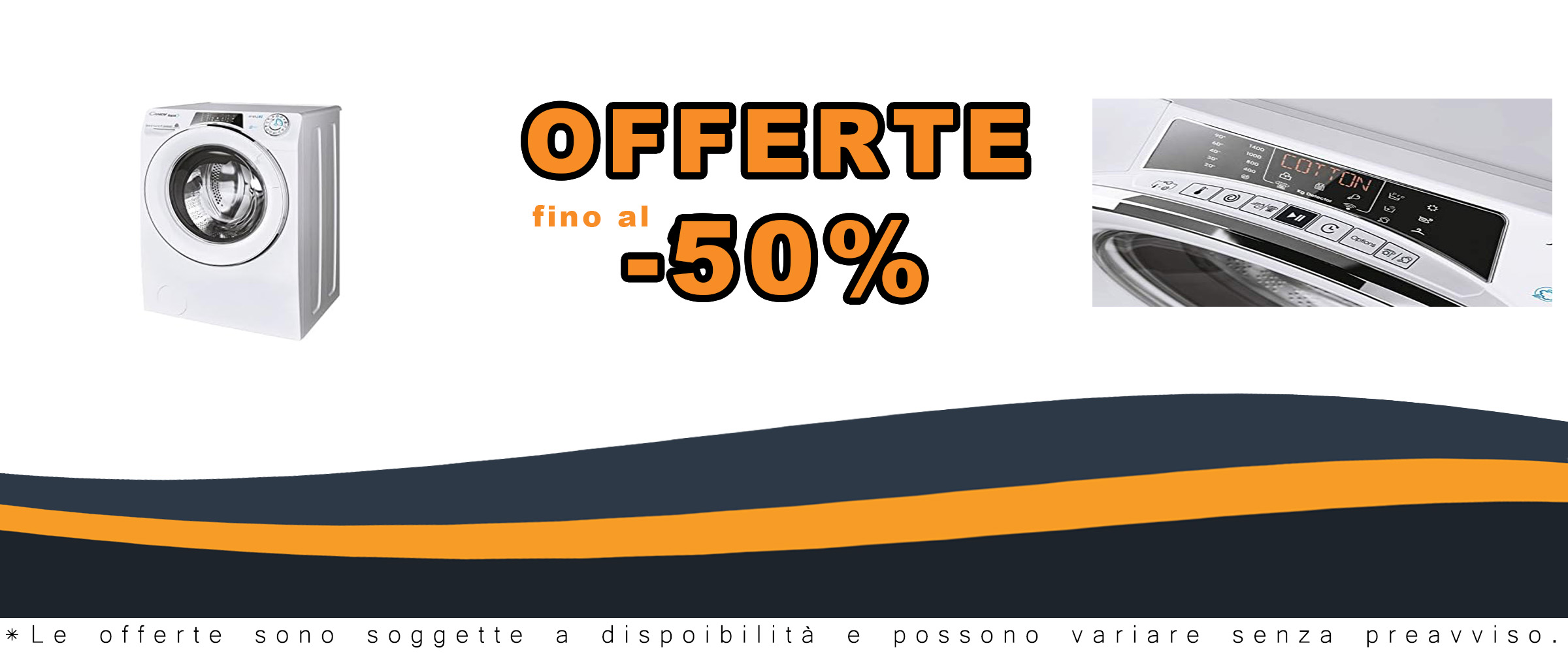 Candy RapidÓ ROW 4966DWMCE/1-S lavasciuga bianca con WiFi, Bluetooth e motore inverter