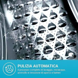 Immagine della lavatrice CHiQ CFL100-14586IM3XWA con design compatto e capacità da 10kg