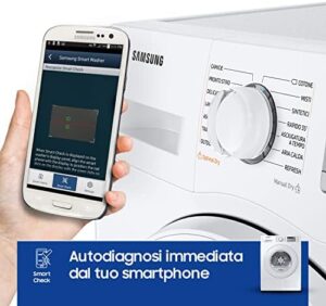 Samsung Asciugatrice Crystal EcoDry DV90TA040TH/ET, 9 Kg, con Pompa di Calore, Sensore Optimal Dry e Filtro 2 in 1
