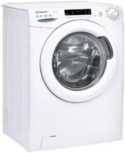 Lavatrice da 7 kg con classe energetica D e 1200 giri al minuto, ideale per famiglie e per un bucato perfetto.