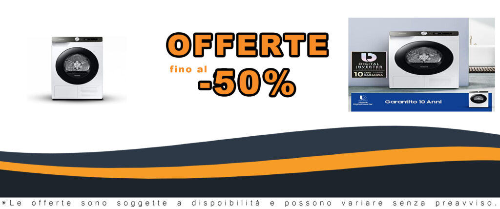 Samsung Asciugatrice DV90T5240AT/S3 a pompa di calore con capacità di 9 kg e porta reversibile