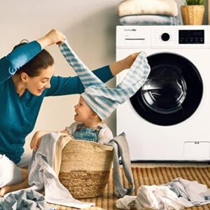 Lavatrice UNIVERSALBLUE 8 kg con pannello digitale e 12 programmi di lavaggio, classe energetica E