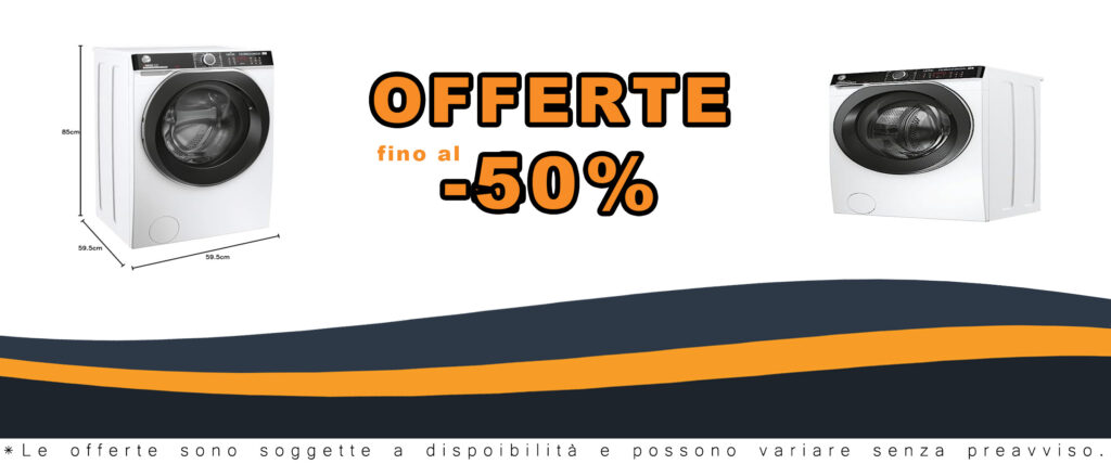 Hoover H-WASH 500 HWPD 69AMBC/1-S Lavatrice Intelligente 9 Kg con Wi-Fi e Bluetooth, design bianco elegante