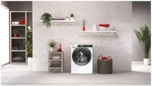 Hoover HWE 413AMBS/1-S Lavatrice 13 kg Centrifuga 1400 Giri/min con Funzione Vapore e Classe Energetica A