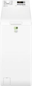 Lavatrice Electrolux 600 a carica dall'alto, 6 kg, tecnologia SensiCare e display LED con Touch Control in bianco