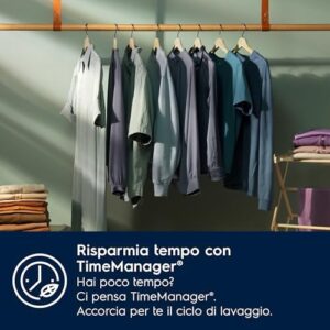 Lavatrice Electrolux PerfectCare 700 con tecnologia SteamCare e SensiCare, perfetta per famiglie piccole