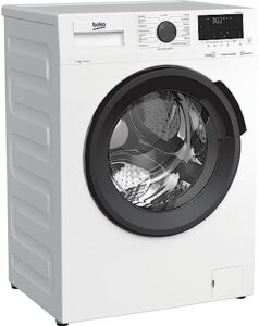Lavatrice carica frontale 8kg con tecnologia Prosmart Inverter, vapore e WiFi per un lavaggio efficiente e smart