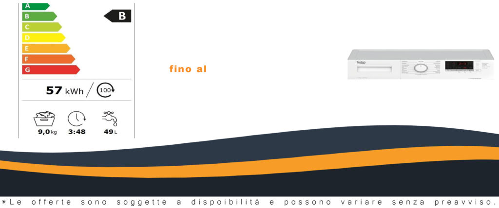 Beko LAVATR.WTX91232WI-IT 9KG B - Lavatrice con Capacità 9 kg, Classe Energetica A+++, Funzione SteamCure