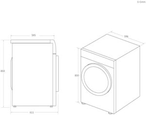 Asciugatrice Candy Rapidó ROE H10A2TCEX-S con pompa di calore e WiFi, ideale per famiglie numerose