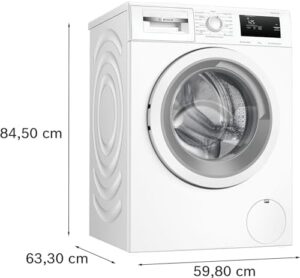 Bosch WAN24008II Serie 4 Lavatrice a carica frontale con capacità di 8 kg e tecnologia Iron Assist