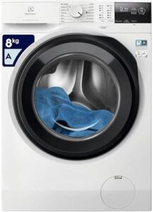 Lavatrice Electrolux 600 EW6FA28G a carica frontale, con capacità 8 Kg, motore Inverter+ e programma Hygiene rapido