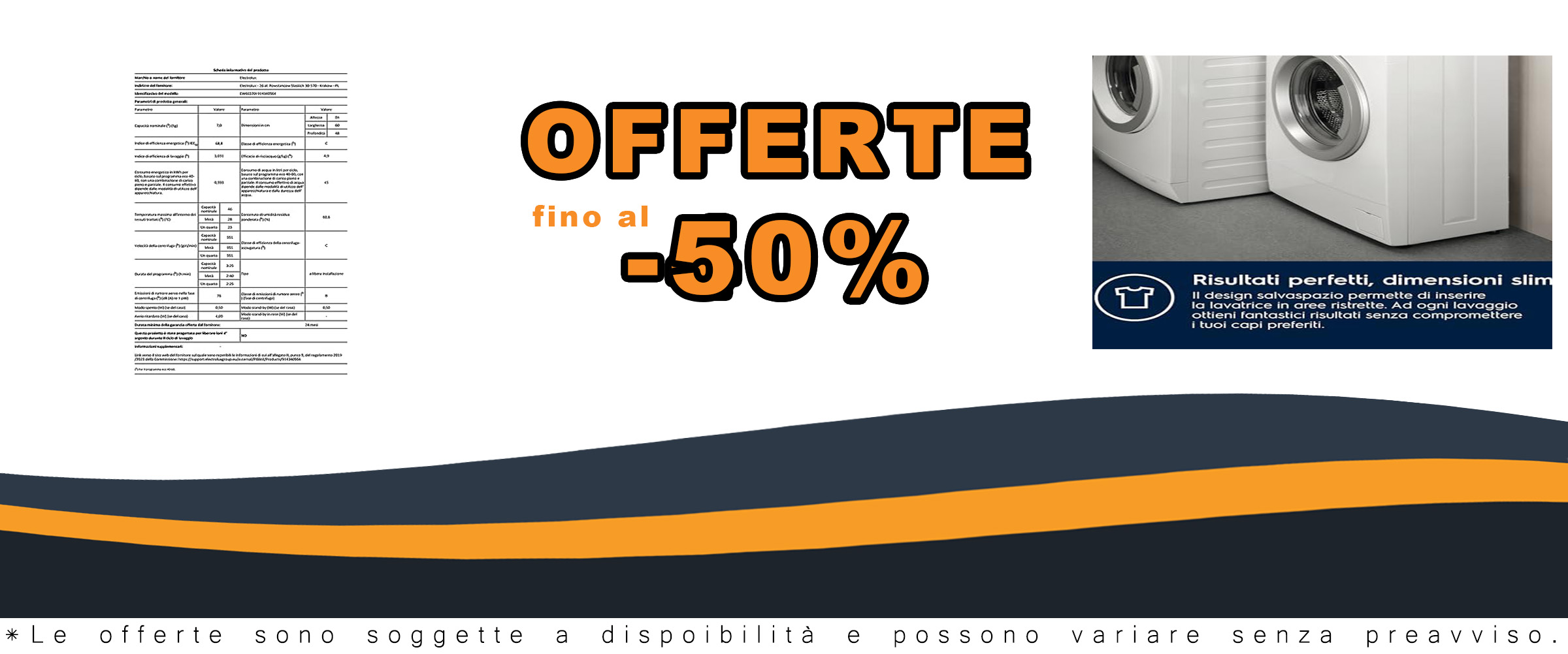 Lavatrice Electrolux PerfectCare 600 a carica frontale con display LCD e tecnologia SensiCare