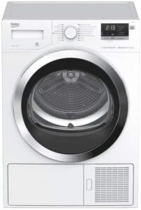 Asciugatrice Beko DRY733CI bianca a carico frontale da 7 kg con classe energetica A+++ e tecnologia avanzata.