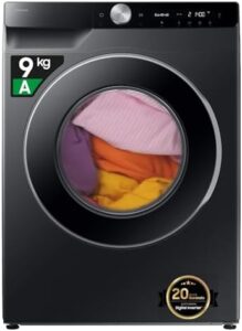 Samsung Lavatrice AI Control WW90DG6U85LB/U3 con ecodosatore, funzione vapore, controllo Wifi e design elegante