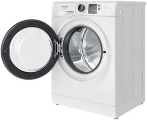Lavatrice Hotpoint-Ariston con carica frontale, capacità 10 kg, classe A+++, e funzione vapore