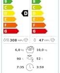 LG AI DD D4R5010TSWS Lavasciuga 10 - 6kg Serie R5, una lavatrice e asciugatrice avanzata con TurboWash360, Steam e Motore Inverter Direct Drive