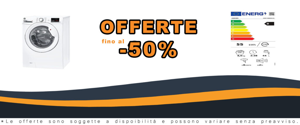 Hoover H-WASH 300 LITE H3W 482DA4-S Lavatrice 8 Kg, 1400 giri, connettività NFC e funzione Allergy Care
