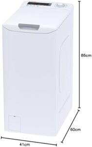 Candy Smart Inverter Lavatrice 7 Kg, Carica dall'Alto, Libera Installazione, Classe A, 1400 Giri, Bianco