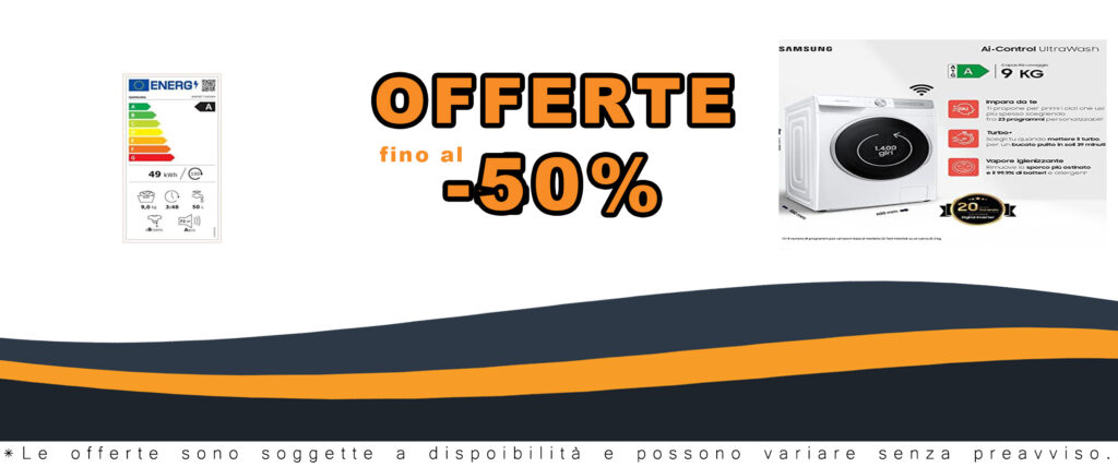 Samsung Lavatrice Ai Control UltraWash WW90T734DWH/S3, 9 kg, 1400 RPM, WiFi, vapore, carica frontale