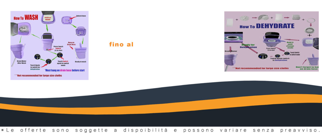 Lavatrice portatile mini da 15L, perfetta per appartamenti e viaggi, colore viola