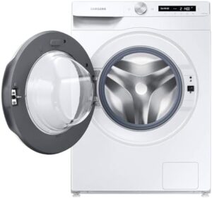 Samsung Lavatrice AI Control con Ecolavaggio WW12T504DTW/S3, lavatrice con WiFi e vapore
