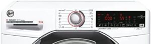 Hoover H3WSD49TAMCE/1-S H-WASH 300 PLUS Lavatrice con Carica Frontale e Connettività NFC